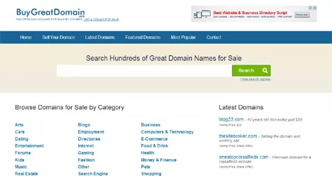 domains marketplace php script