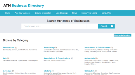 php software for online business directories