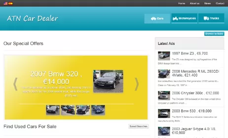 New version of the ATN Car Dealer software