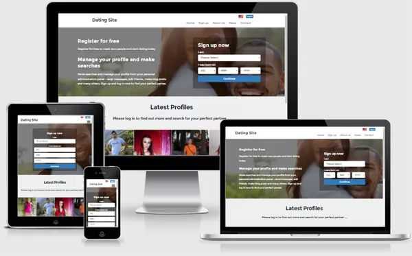 demo of atn dating php script