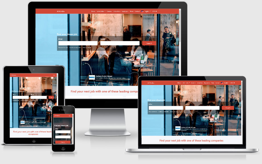 responsive php job site script jobs portal software php responsive media jobs