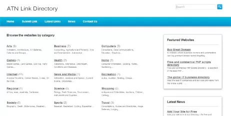 atn link directory php script