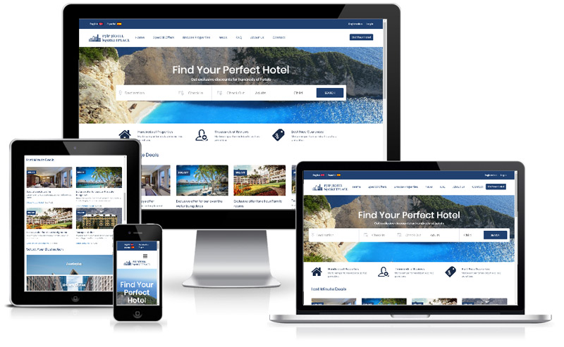 multi hotel booking script php