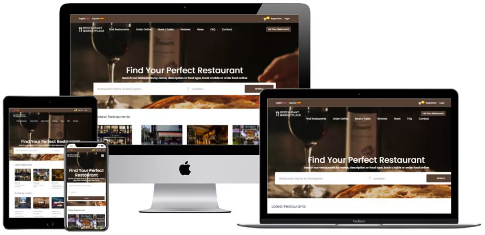 responsive atn multi restaurants php script