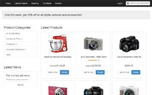 advanced e-commerce shopping cart website creation software