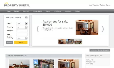 property portal php script