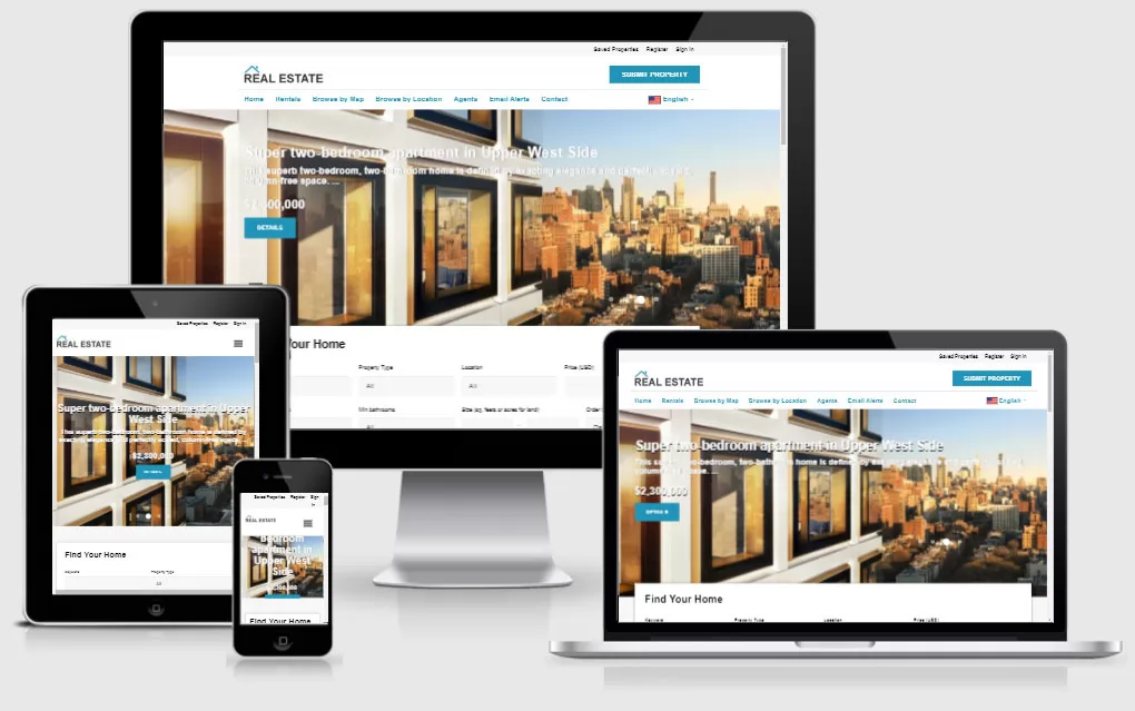 property portal php script real estate